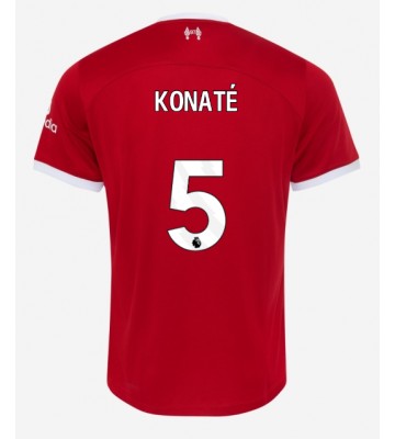 Liverpool Ibrahima Konate #5 Kotipaita 2023-24 Lyhyet Hihat